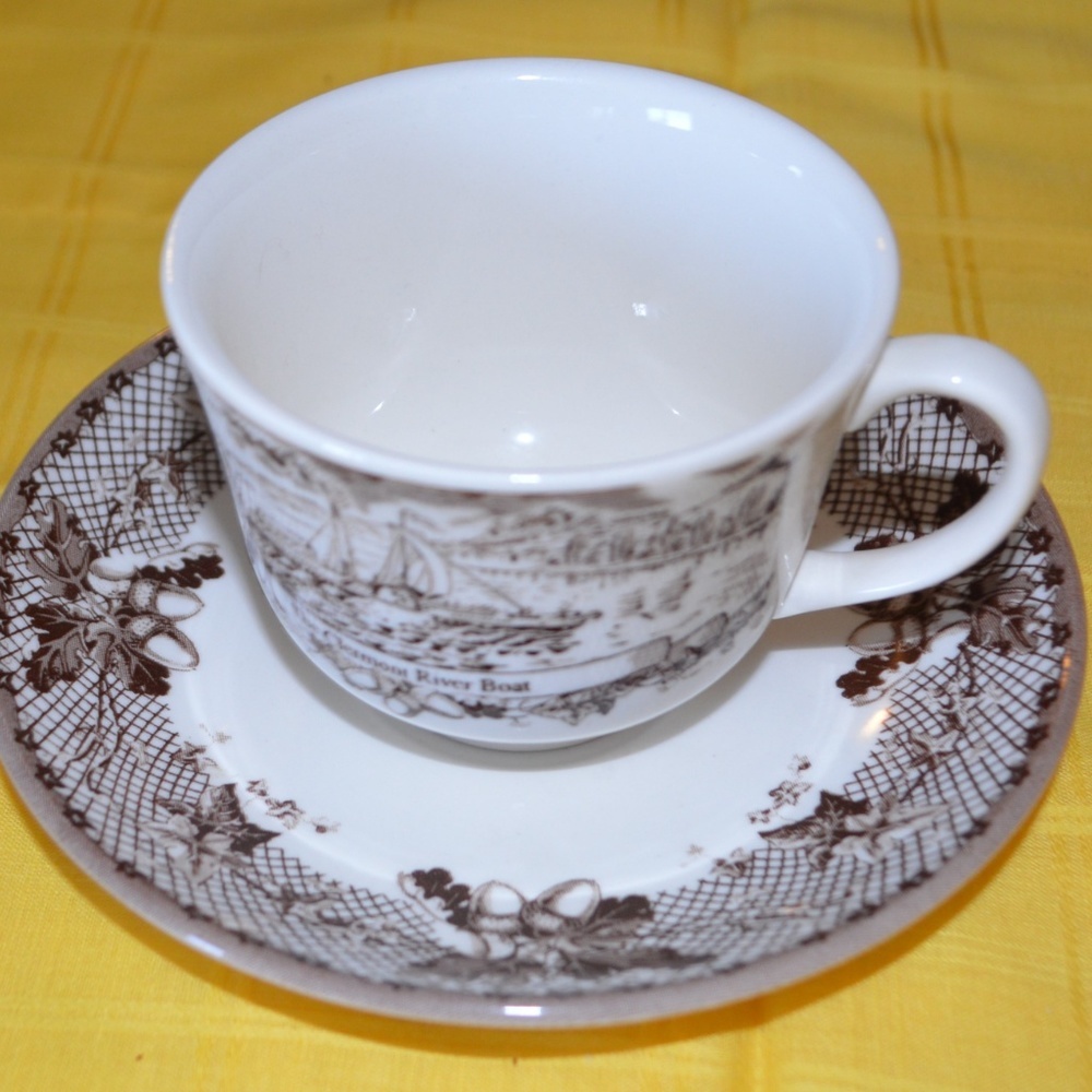 JOHNSON BROs HISTORIC AMERICA II Cup & Saucer #2